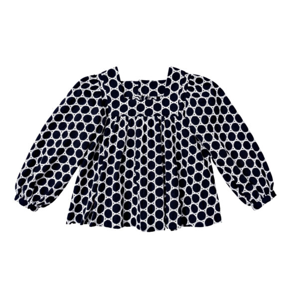 Burda Kids Schnittmuster Nr. 9249 - Kleid und Bluse - eckiger Ausschnitt – Bild 6