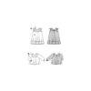 Burda Kids Schnittmuster Nr. 9249 - Kleid und Bluse - eckiger Ausschnitt – Bild 9