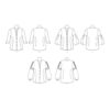 Butterick Schnittmuster - B6816 -  sportliche Bluse mit Stehkragen – Bild 12