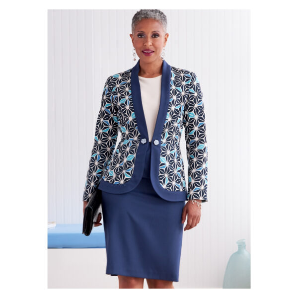 Butterick Schnittmuster - B6821 - Rock und Jacke – Bild 3