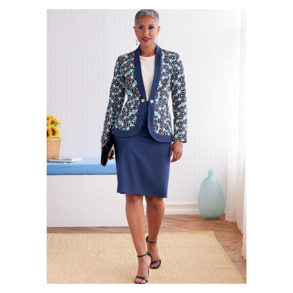 Butterick Schnittmuster - B6821 - Rock und Jacke – Bild 4