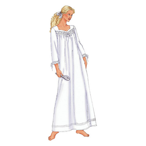 Butterick Schnittmuster - B6838 - Nachtwäsche, Damennachthemden – Bild 3