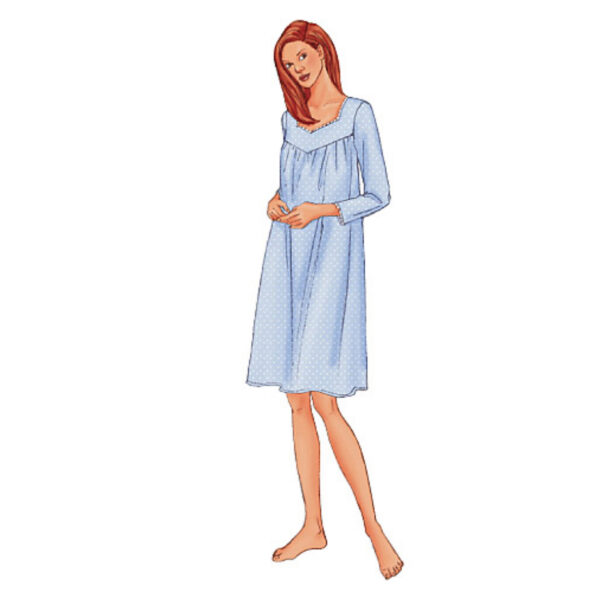 Butterick Schnittmuster - B6838 - Nachtwäsche, Damennachthemden – Bild 4