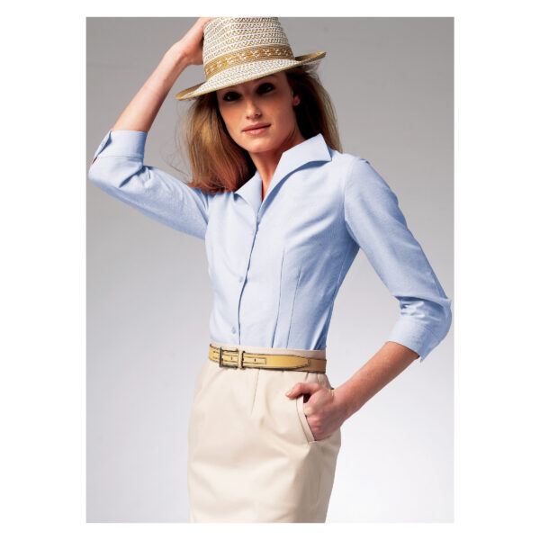 Butterick Schnittmuster - B6842 - Damenbluse, Hemdbluse – Bild 4