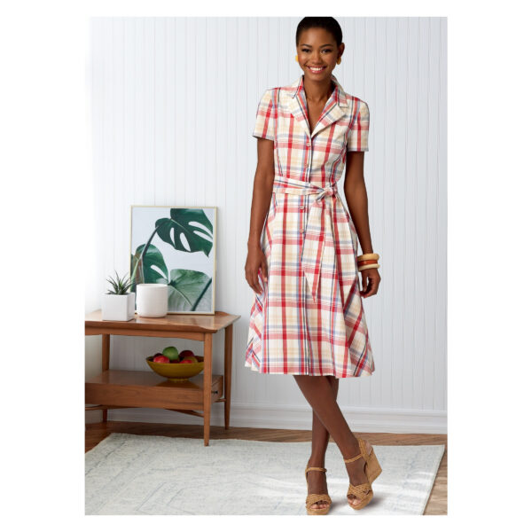 Butterick Schnittmuster - B6843 - Sommerkleid mit Knopfleiste – Bild 4