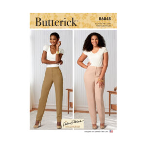 Butterick Schnittmuster - B6845 - Damenhose mit schmalem Bein