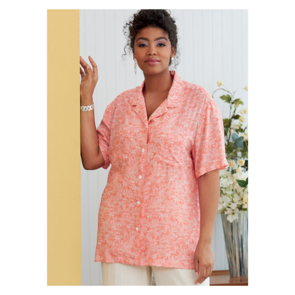 Butterick Schnittmuster - B6846 - Hemd oder Hemdbluse, Unisex – Bild 2