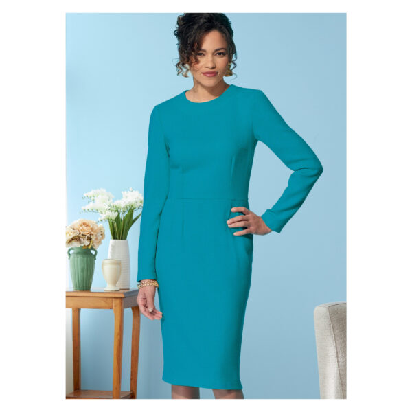 Butterick Schnittmuster - B6849 - schlichtes Kleid, Etuikleid – Bild 5