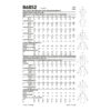 Butterick Schnittmuster - B6852 - Hemdbluse, leicht tailliert – Bild 9