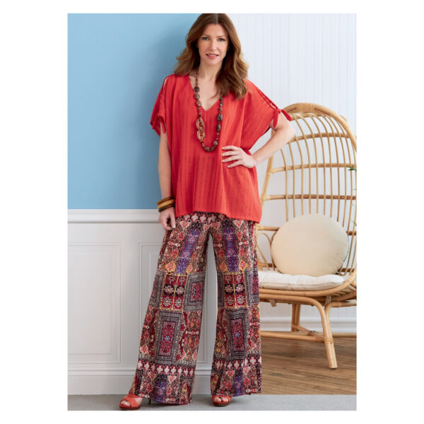 Butterick Schnittmuster - B6853 - Damenshirt, legere Bluse, Kleid – Bild 2