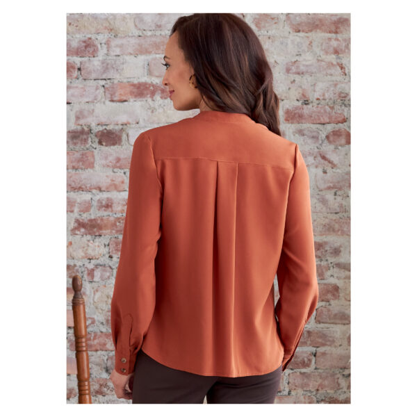 Butterick Schnittmuster - B6856 -  Bluse, Shirt, mit kleinem Stehbündchen – Bild 8