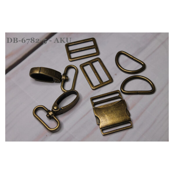 Taschenset - Taschenzubehör - Verschluss u.s.w - Metall - versch. Farben – Bild 2