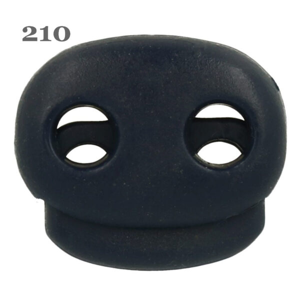 5 Paar (10 Stk.) - Kordelenden Kordelstopper - bis 5mm - Kunststoff - verschiedene Farben – Bild 6