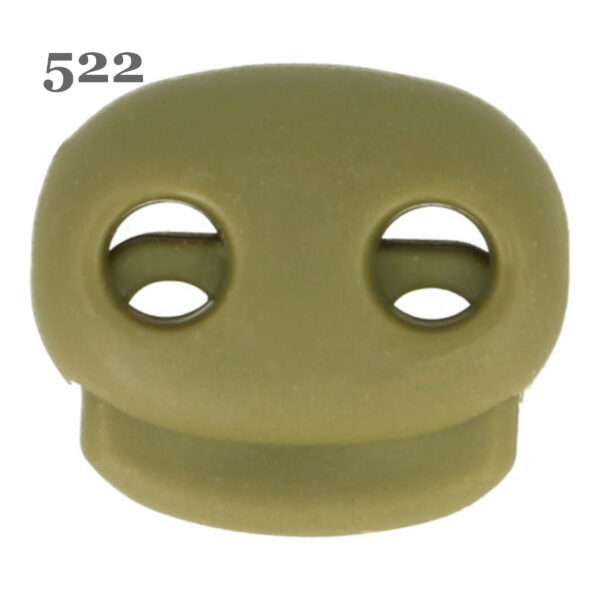 5 Paar (10 Stk.) - Kordelenden Kordelstopper - bis 5mm - Kunststoff - verschiedene Farben – Bild 11