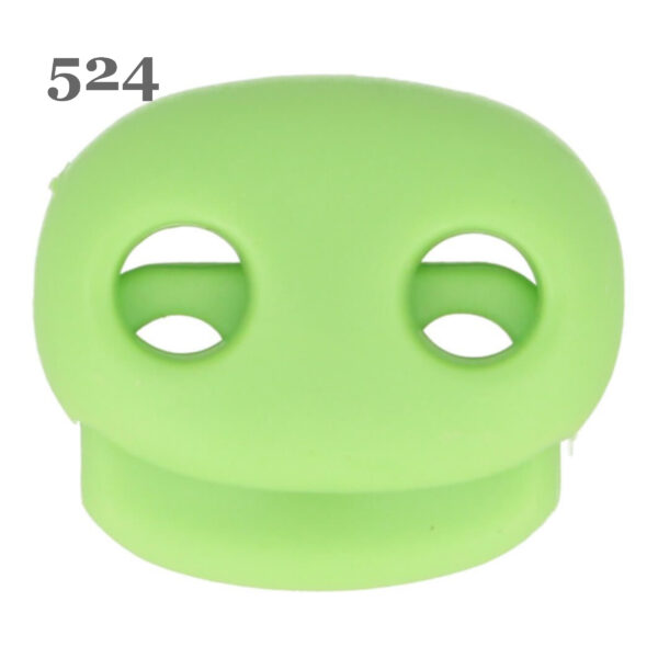 5 Paar (10 Stk.) - Kordelenden Kordelstopper - bis 5mm - Kunststoff - verschiedene Farben – Bild 12