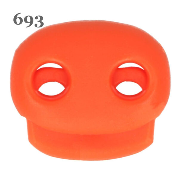 5 Paar (10 Stk.) - Kordelenden Kordelstopper - bis 5mm - Kunststoff - verschiedene Farben – Bild 13