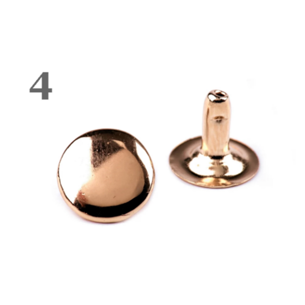 50 Stk. Hohlnieten - Nieten - Ø 10mm - 3 Farben – Bild 7