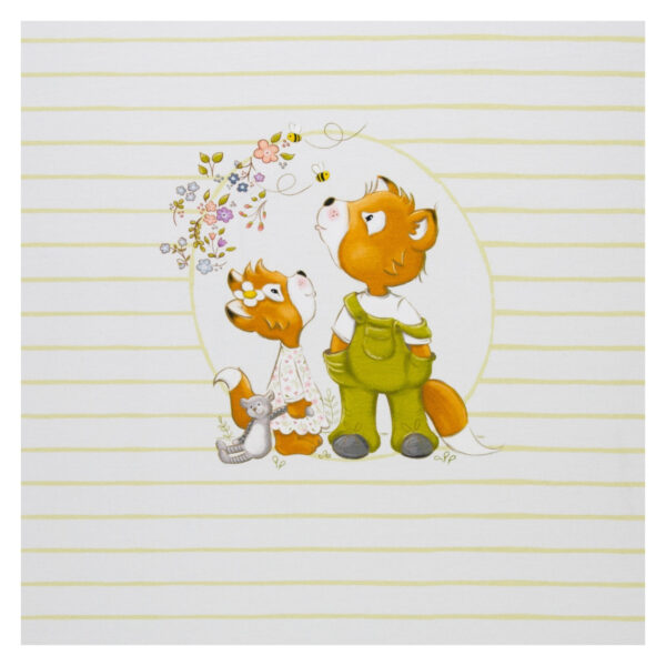 16.49EUR/M - Fuchsgeschwister by Birgit Boley - Panel grün – Bild 2