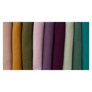 9.96EUR/ 1m - Musselin, Baumwolle - Double Gauze - verschiedene Farben