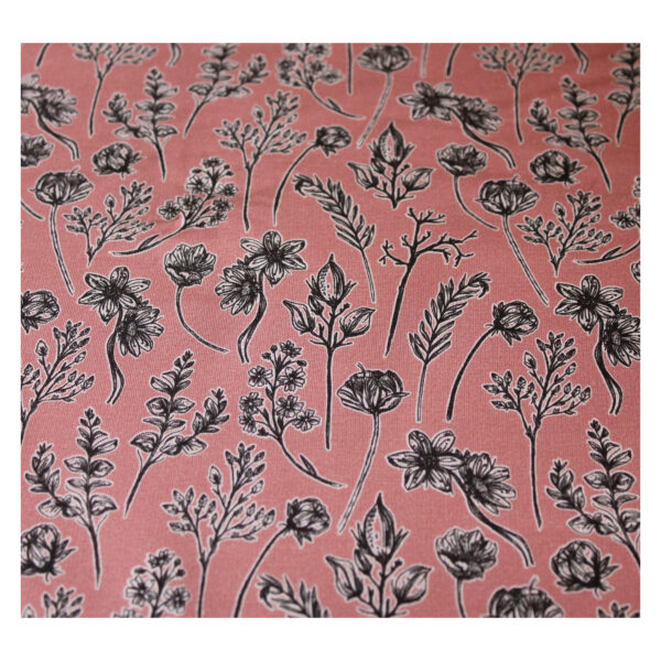 18.92 EUR/ 1m - French Terry - Herbarium by Lila Lotta - verschiedene Farben – Bild 7