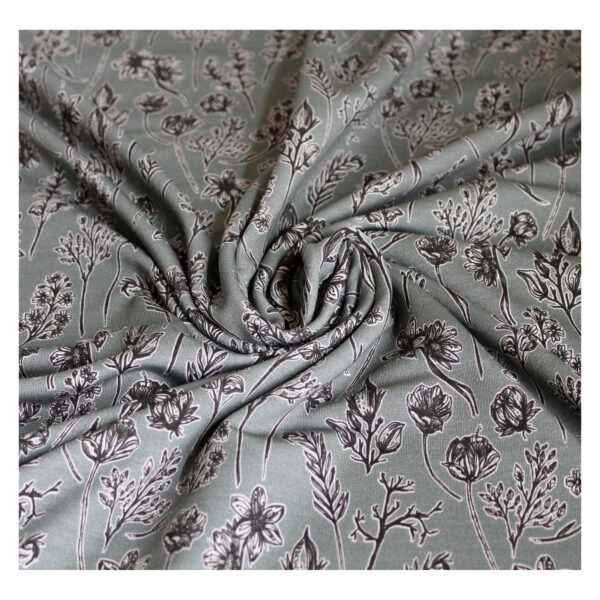 18.92 EUR/ 1m - French Terry - Herbarium by Lila Lotta - verschiedene Farben – Bild 4