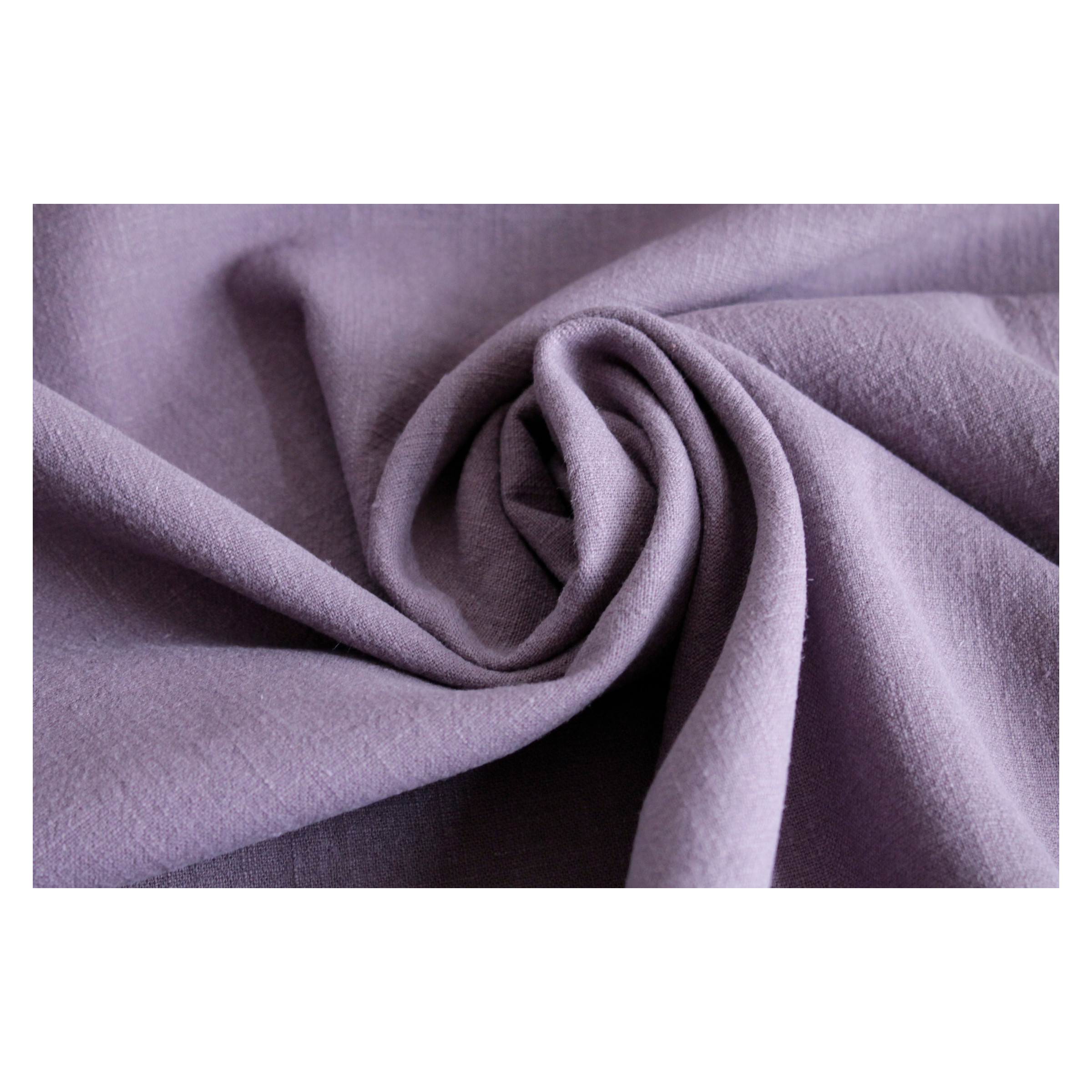 Leinen in stärkerer Qualität in zartem Violett