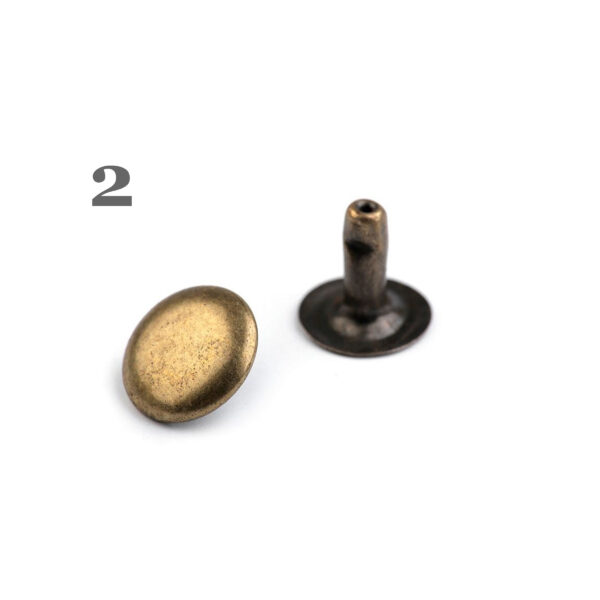 50 Stk. Hohlnieten - Nieten - Ø 10mm - 3 Farben – Bild 5