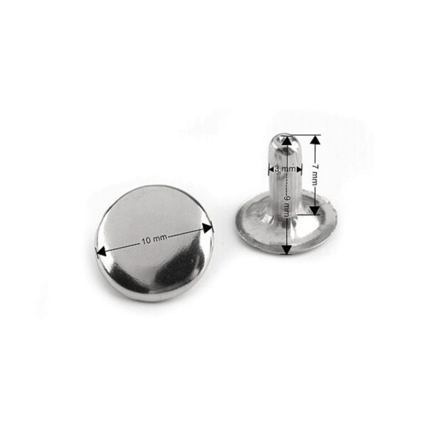 50 Stk. Hohlnieten - Nieten - Ø 10mm - 3 Farben – Bild 6