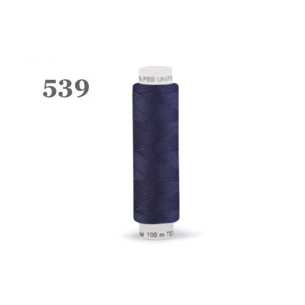 1 Spule - 100m - Polyester Nähgarn - TEX 14x2 - Unipoly 120 - verschiedene Farben – Bild 7