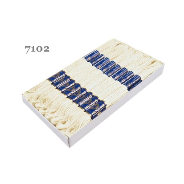 Nitarna Stickgarn - Mouline - 8m - 6-fädig - Gelbtöne – Bild 13