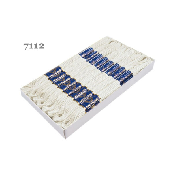 Nitarna Stickgarn - Mouline - 8m - 6-fädig - Gelbtöne – Bild 14