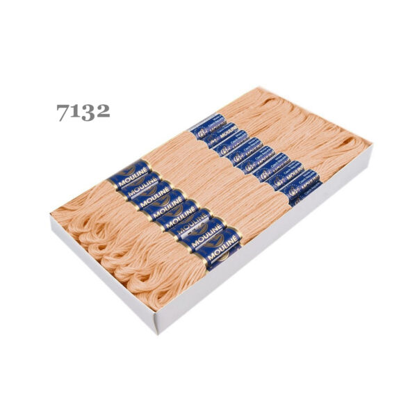 Nitarna Stickgarn - Mouline - 8m - 6-fädig - Orangetöne – Bild 12