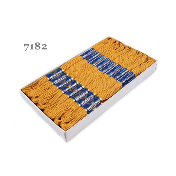 Nitarna Stickgarn - Mouline - 8m - 6-fädig - Gelbtöne – Bild 17