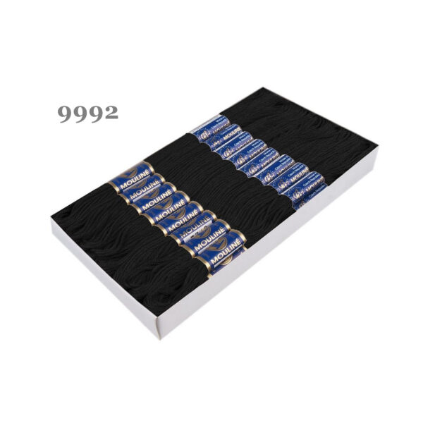 Nitarna Stickgarn - Mouline - 8m - 6-fädig - Braun- und Grautöne – Bild 10