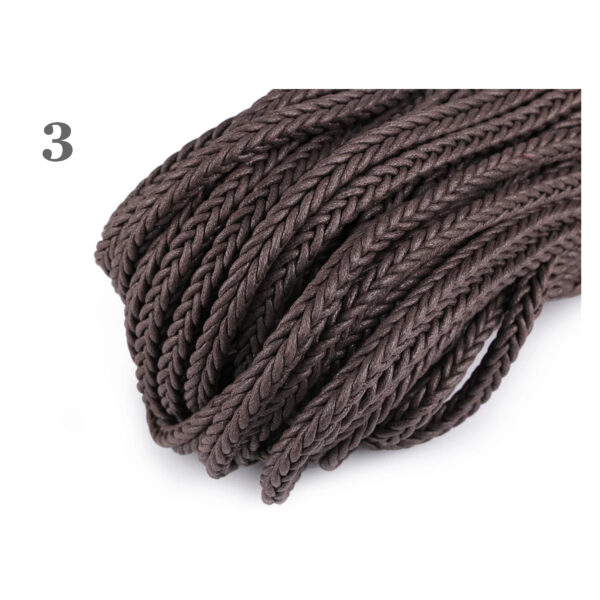 2.22EUR/m - 2 Meter Kordel - Baumwollmischung - 11 mm - verschiedene Farben – Bild 4