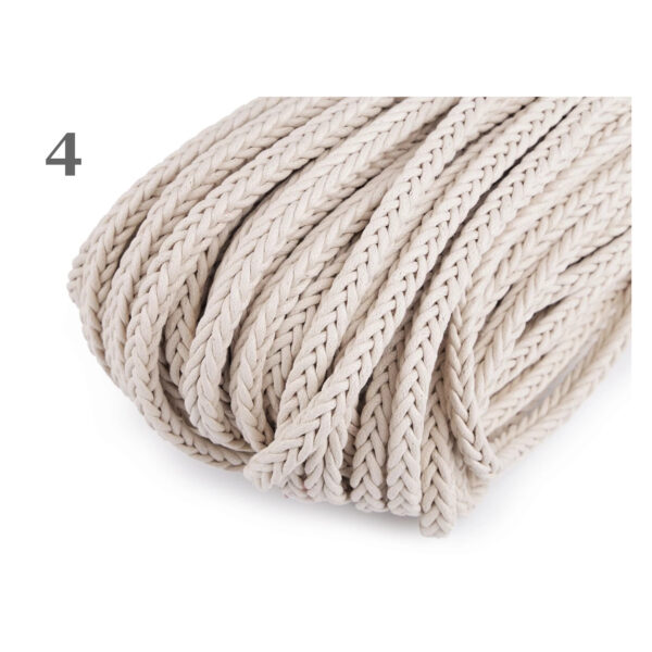 2.22EUR/m - 2 Meter Kordel - Baumwollmischung - 11 mm - verschiedene Farben – Bild 5