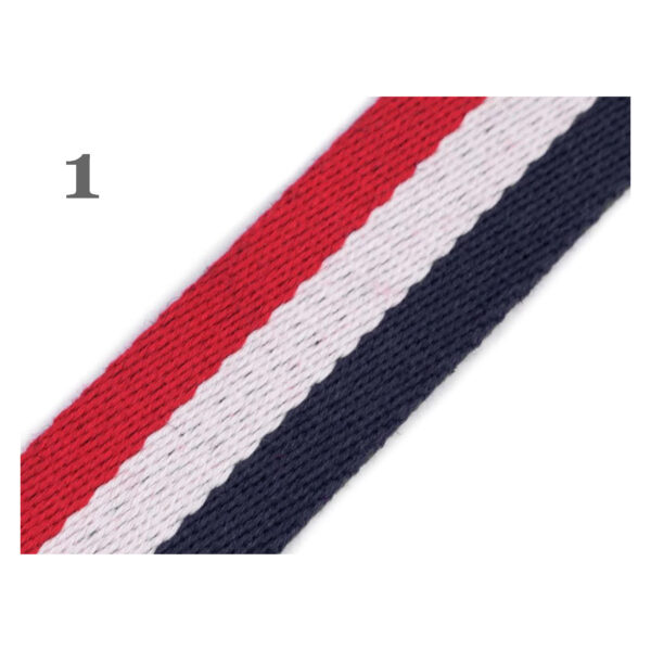 2.35EURO/m - 2m Taschengurt - Gurtband - beidseitig - 38 x 2,4 mm - versch. Farben – Bild 2