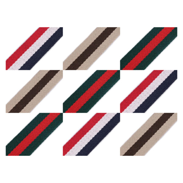 2.35EURO/m - 2m Taschengurt - Gurtband - beidseitig - 38 x 2,4 mm - versch. Farben