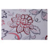 13.80EURO/ m - Patchworkstoff, Scarlet Stitches, Ranken, Blumen, weiß/rot – Bild 2