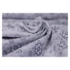 13.80 EURO/m - Patchworkstoff, Scarlet Stitches, Blumen, Kreise, weiß/grau – Bild 3