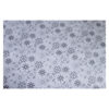 13.80 EURO/m - Patchworkstoff, Scarlet Stitches, Blumen, Kreise, weiß/grau – Bild 2