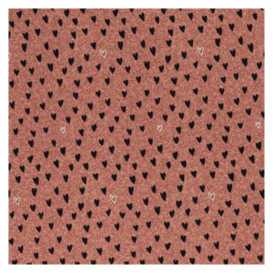 18.92 EUR/ 1m - French Terry - Sweet Bears, Herzen - Altrosa