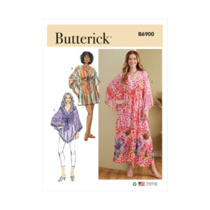 Butterick Schnittmuster - B6900 - Bluse oder Kleid für Strand und Freizeit
