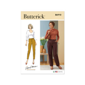 Butterick Schnittmuster - B6910 - schlichte Damenhose mit Eingriffstaschen