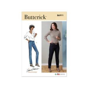 Butterick Schnittmuster - B6911 - schlichte Damenhose, Damenjeans
