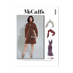 McCalls Schnittmuster M8348 - Kleid mit Bolerojäckchen