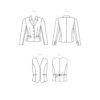 McCalls Schnittmuster M8350 - kurzer Damenblazer , Weste – Bild 9