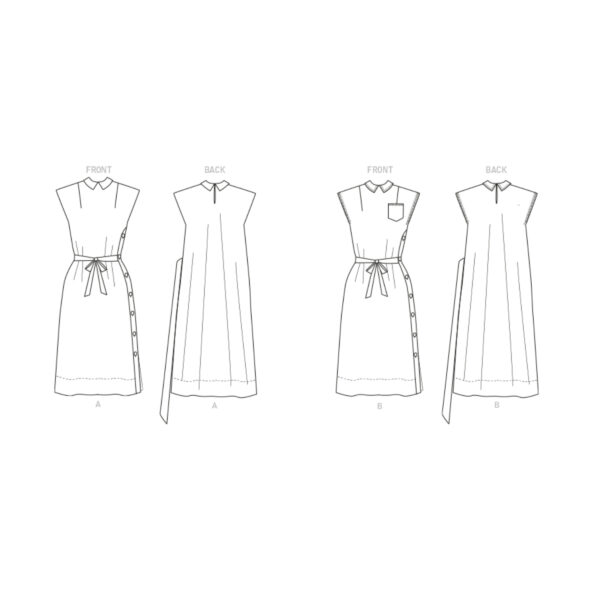 Butterick Schnittmuster - Retro - B6889 - Kleid aus den 50er Jahren – Bild 6
