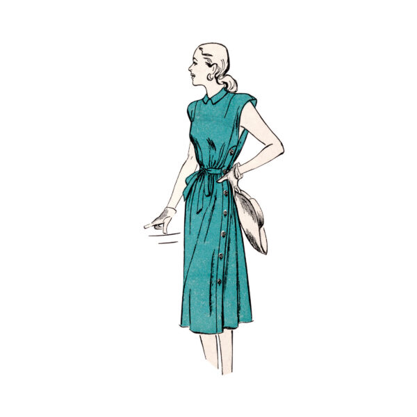 Butterick Schnittmuster - Retro - B6889 - Kleid aus den 50er Jahren – Bild 2