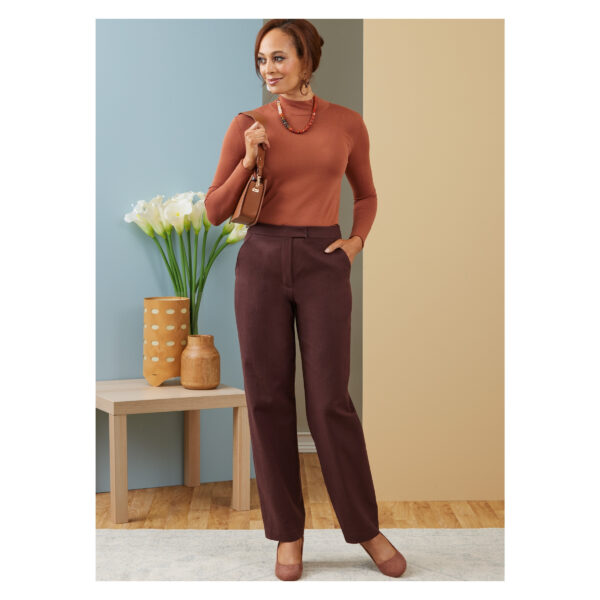 Butterick Schnittmuster - B6910 - schlichte Damenhose mit Eingriffstaschen – Bild 2